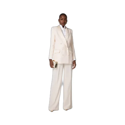 Elisabetta Franchi Double Breasted Buttoned Blazer