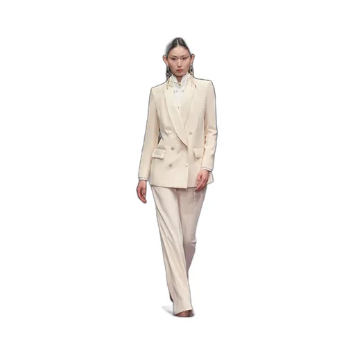 Elisabetta Franchi Double Breasted Buttoned Blazer