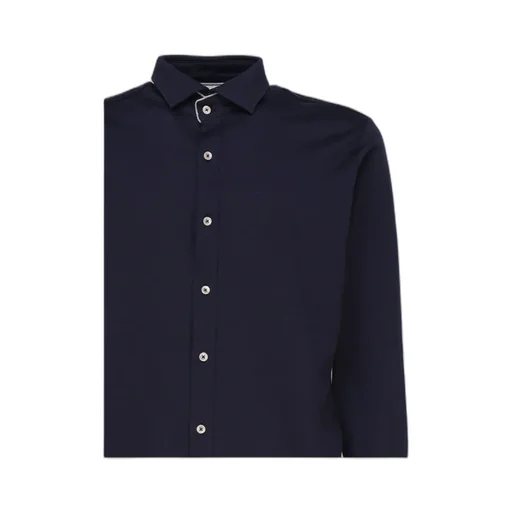 Eleventy Long-Sleeved Button-Up Shirt