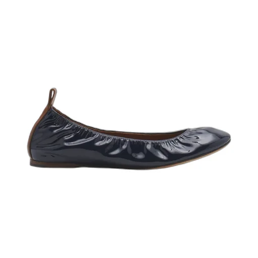 Lanvin Ruched Detail Ballerina Shoes