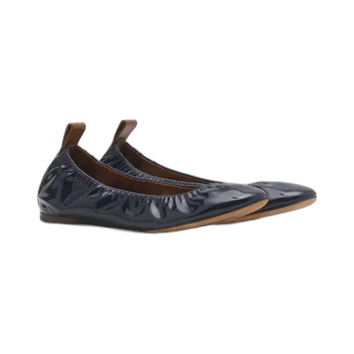Lanvin Ruched Detail Ballerina Shoes