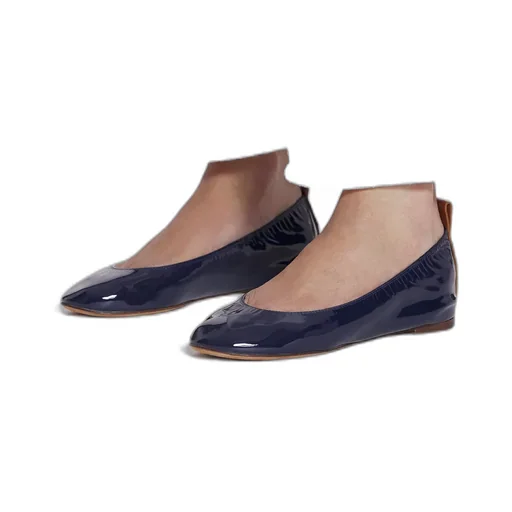 Lanvin Ruched Detail Ballerina Shoes