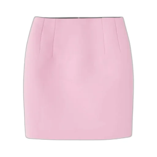 Pleated Zipper Skirt