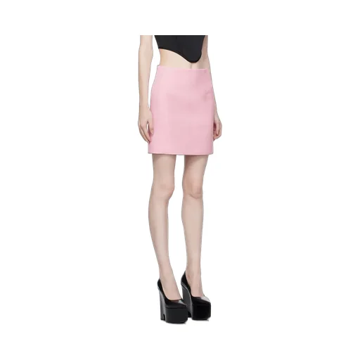 Pleated Zipper Skirt