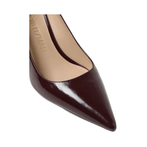 Pointed-Toe 75Mm Leather Pumps
