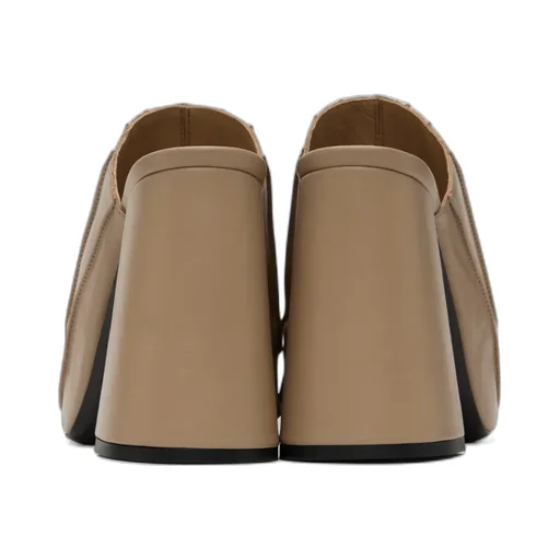 Splicing Design High-Heeled Sandals