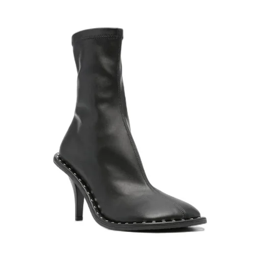 Stella Mccartney Syder Square-Toe Ankle Boots