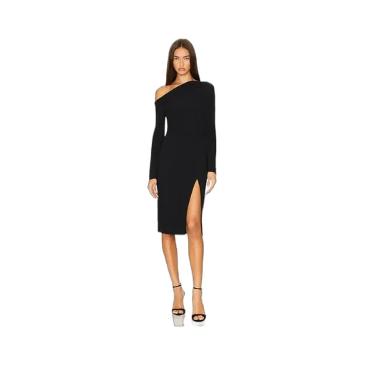 Off-Shoulder Midi Dress