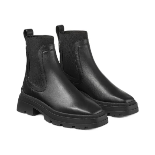 Square-Headed Short Boots