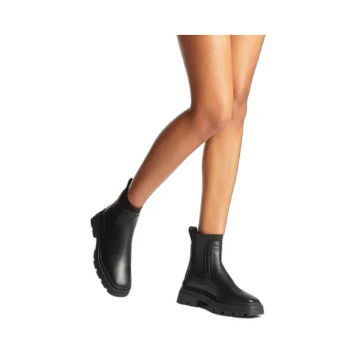 Square-Headed Short Boots