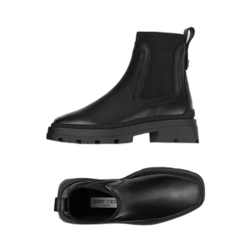 Square-Headed Short Boots