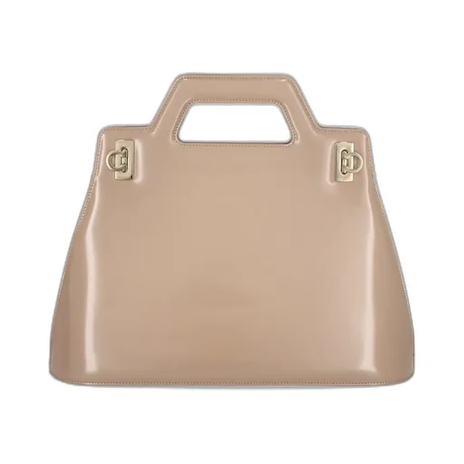 Metal Detail Satchel Bag