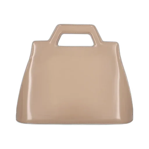 Metal Detail Satchel Bag