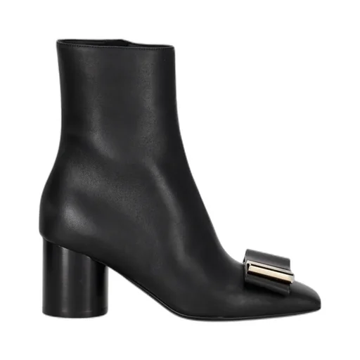 Zipper Boots With Round Heels