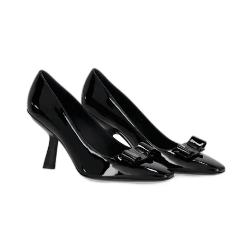 Salvatore Ferragamo Vara Bow-Detailed Slip-On Pumps