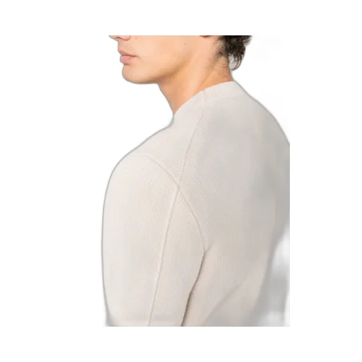 Round-Neck And Long-Sleeved Sweater
