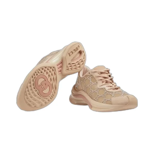 Gg Supreme Rystal-Embellished Sneakers