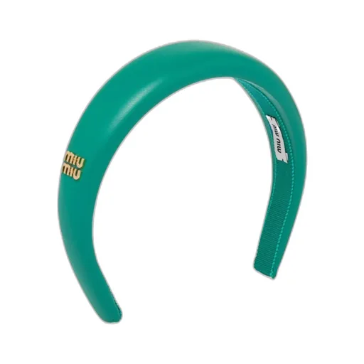 Miu Miu Logo-Lettering Headband