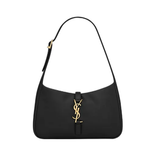 Saint Laurent Le 5 à 7 Logo Plaque Hobo Bag