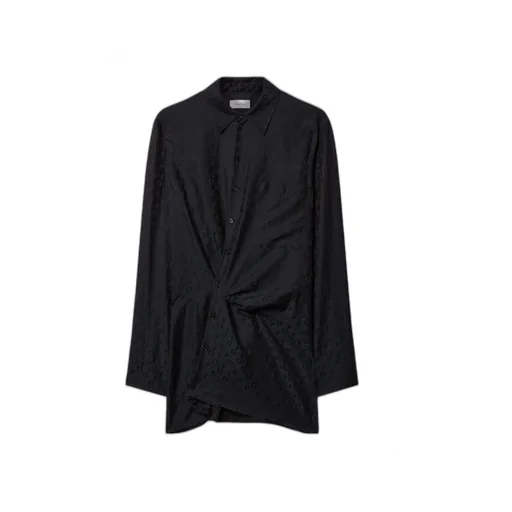 Off-White Monogram Jacquard Twisted Mini Dress