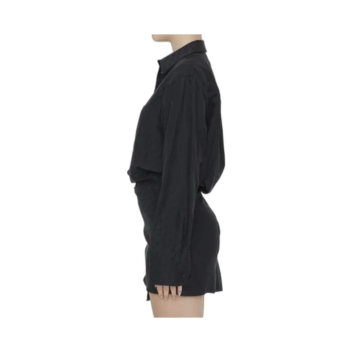 Off-White Monogram Jacquard Twisted Mini Dress