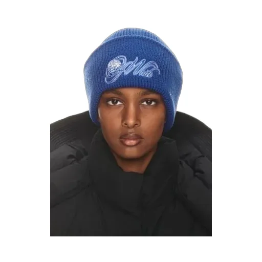 Embroidered Wool Beanie