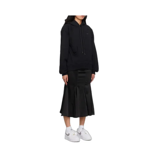 Logo-Embroidered Hoodie Dress