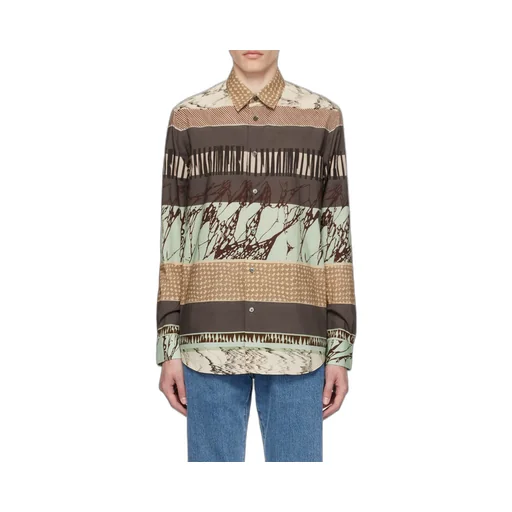 Lapel Long-Sleeved Shirt