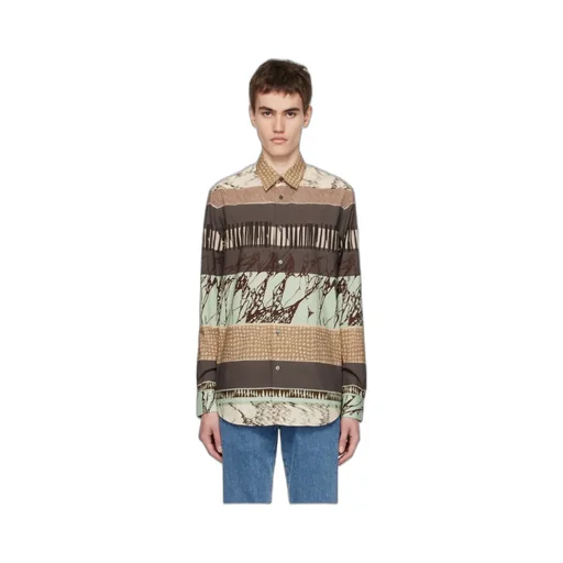 Lapel Long-Sleeved Shirt