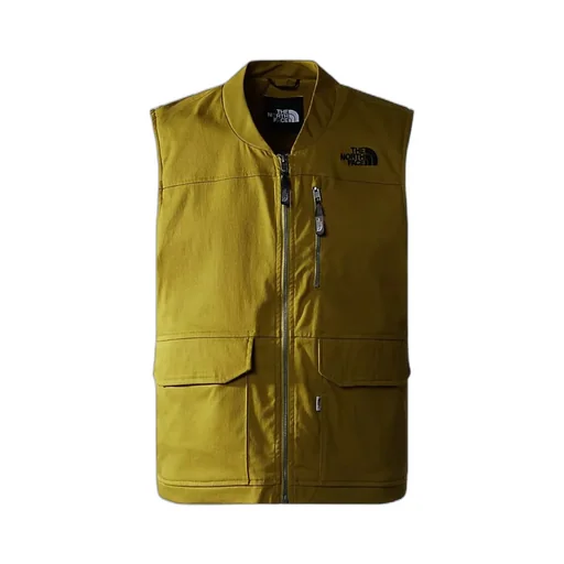 Logo-Embroidered Zip-Up Gilet
