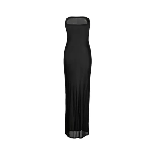 Saint Laurent Strapless Maxi Dress