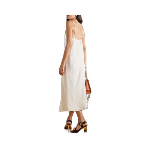 Virgin Wool-Blend Maxi Dress
