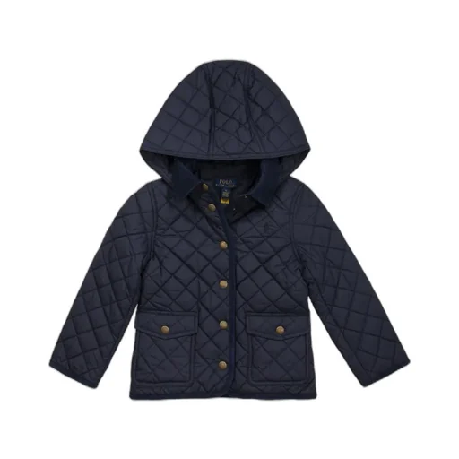 Polo Pony Padded Hooded Coat