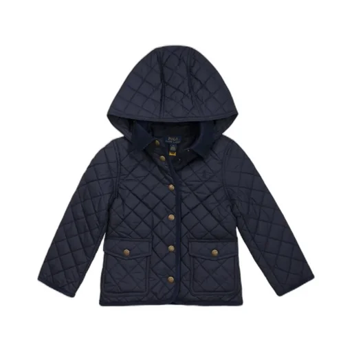 Quilted-Hooded Jacket