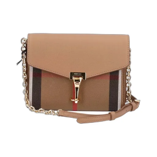 Checkered Logo Satchel Bag