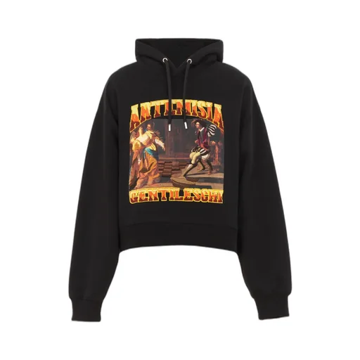 Chloé Graphic Printed Drawstring Hoodie