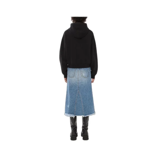 Chloé Graphic Printed Drawstring Hoodie