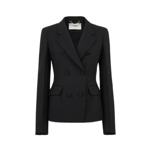 Fendi Double-Breasted Buttoned Jacket
