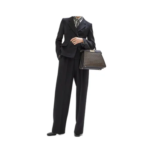 Fendi Double-Breasted Buttoned Jacket