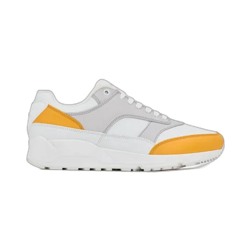 Bump Sneakers In Smooth Leather