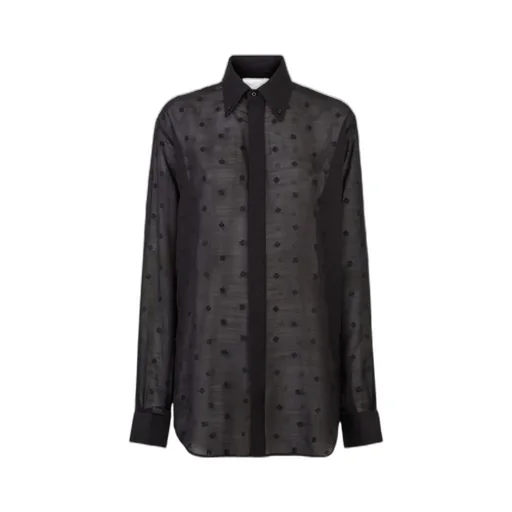 Fendi All-Over Ff Logo Embroidered Buttoned Shirt