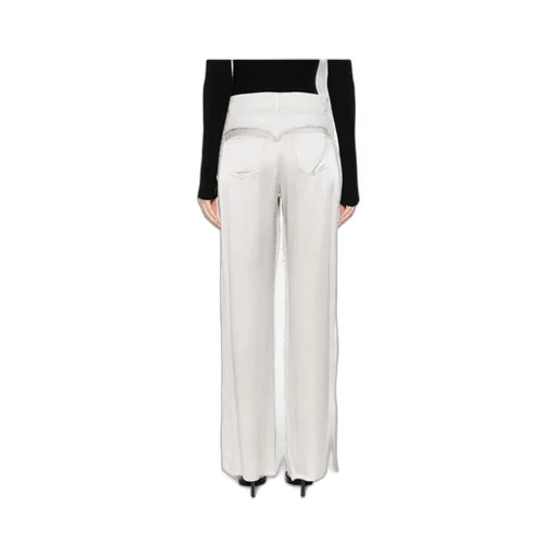 Blumarine Frayed-Edge Jeans