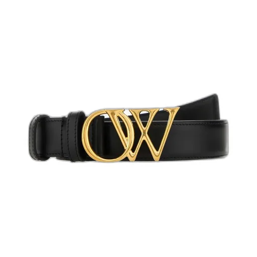 Off-White Logo Plaque Belts