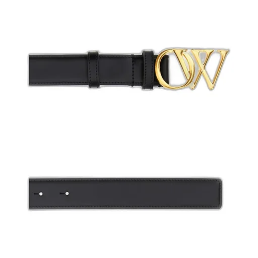Off-White Logo Plaque Belts