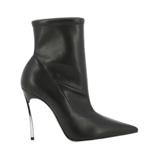 Casadei Blade Pointed Toe Heeled Boots