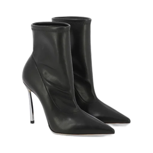 Casadei Blade Pointed Toe Heeled Boots