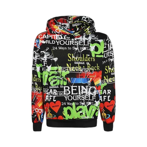 Long-Sleeved Hooded Sweater