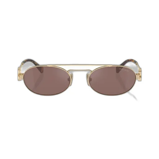 Miu Miu Eyewear Oval-Frame Sunglasses