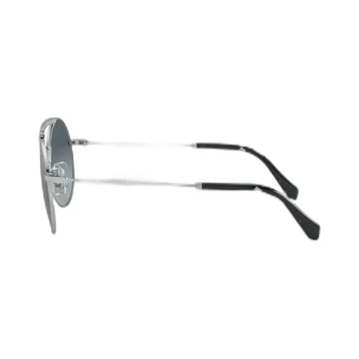 Miu Miu Eyewear Round-Crystal Embellished Aviator Sunglasses