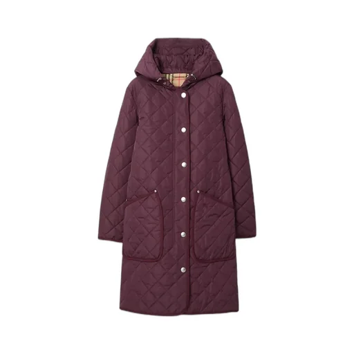 Hooded Quilted Coat